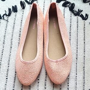 Girls' pink sparkle slip-on